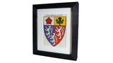 1920s Framed Oxford College Crests - Pembroke