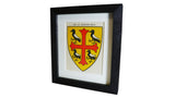 1920s Framed Oxford College Crests - St Edmund Hall