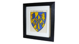 1920s Framed Oxford College Crests - Trinity