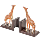 Cast Iron Giraffe Bookends