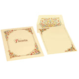 Kartos Florentia Writing Paper - 10 Sheets & 10 Envelopes
