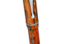 Conklin Duragraph Fountain Pen - Amber close up