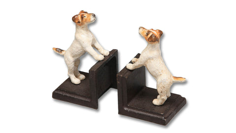 Cast Iron Terrier Bookends