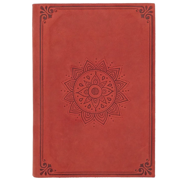 Mandala Journal - red
