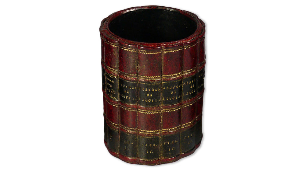 Round Pen Pot - red