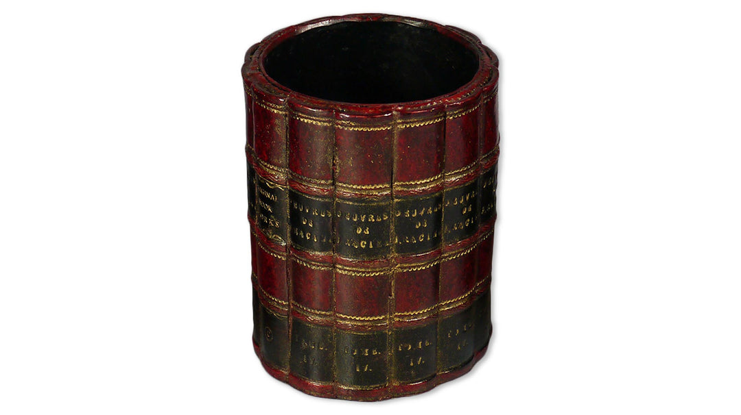 Round Pen Pot - red