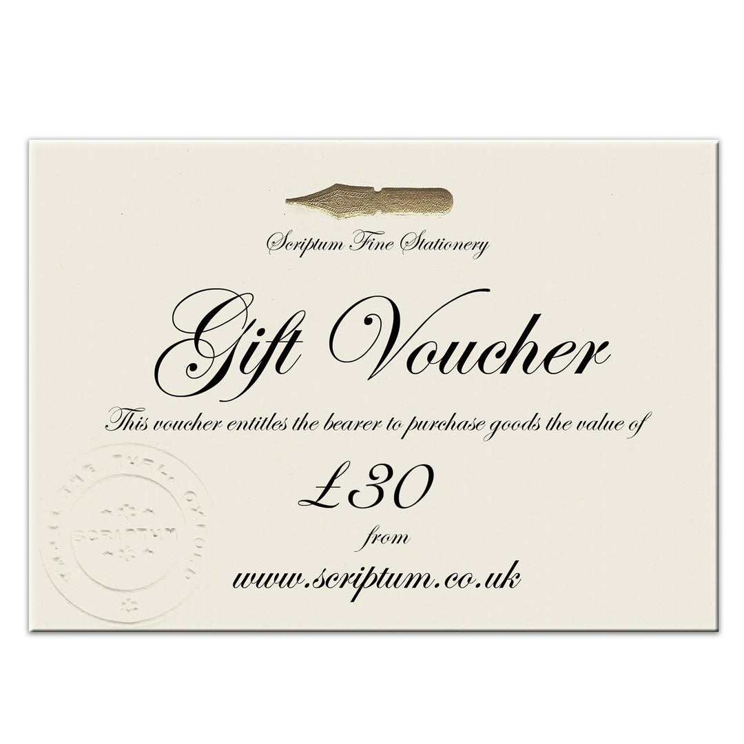 Scriptum Gift Voucher £30