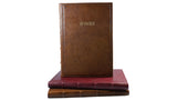 Italian leather wine journal from Scriptum