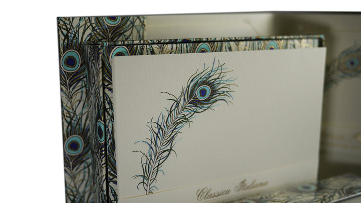 Peacock Feather Italian Paper from Scriptum