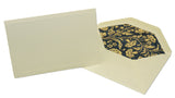 White Floral Folded Cards & Envelopes