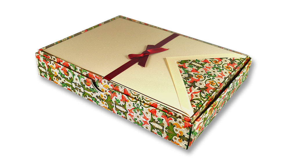 Bordered Writing Paper with Firenze Envelopes - Classic Florentine