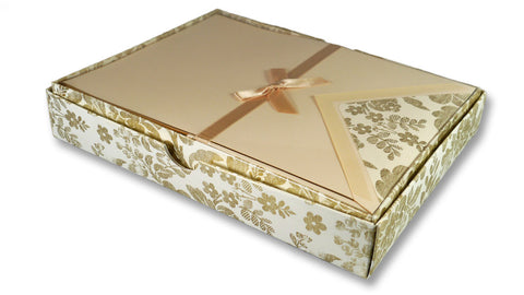 Bordered Writing Paper with Floral Envelopes