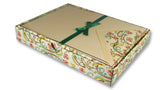 Bordered Writing Paper with Art Nouveau Floral Envelopes