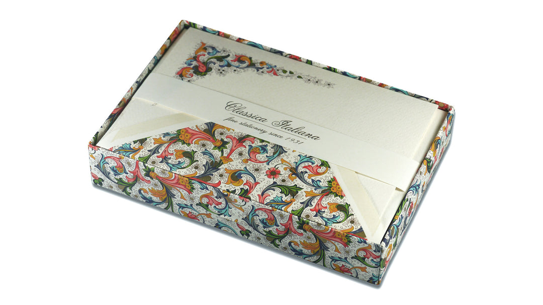 Florentine Writing Paper - Classic Florentine, Folded Notelets