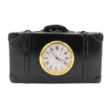 Suitcase Clock - black