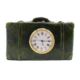 Suitcase Clock - green