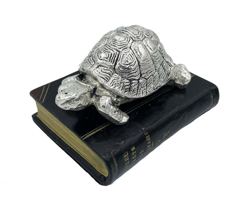 Tortoise Faux Book Paperweight