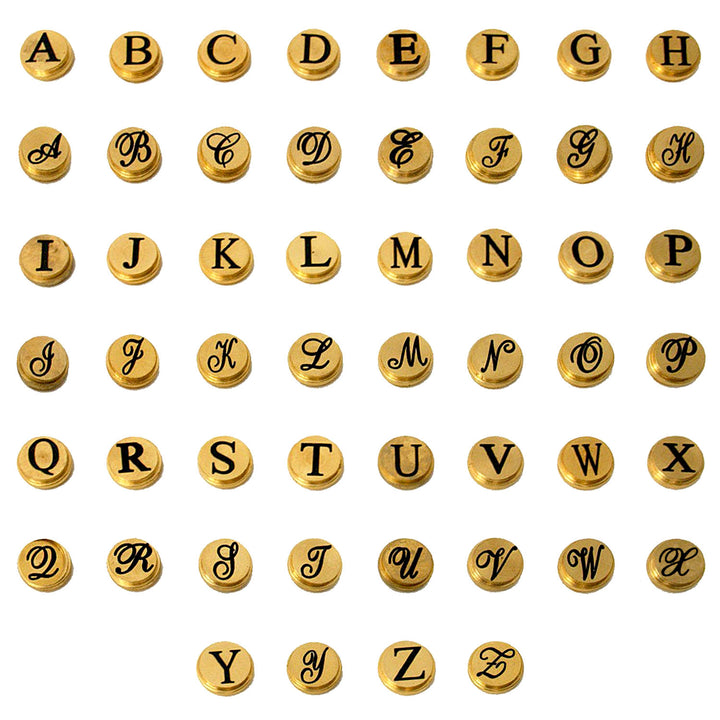 Wax Seal Letters, Front and Back