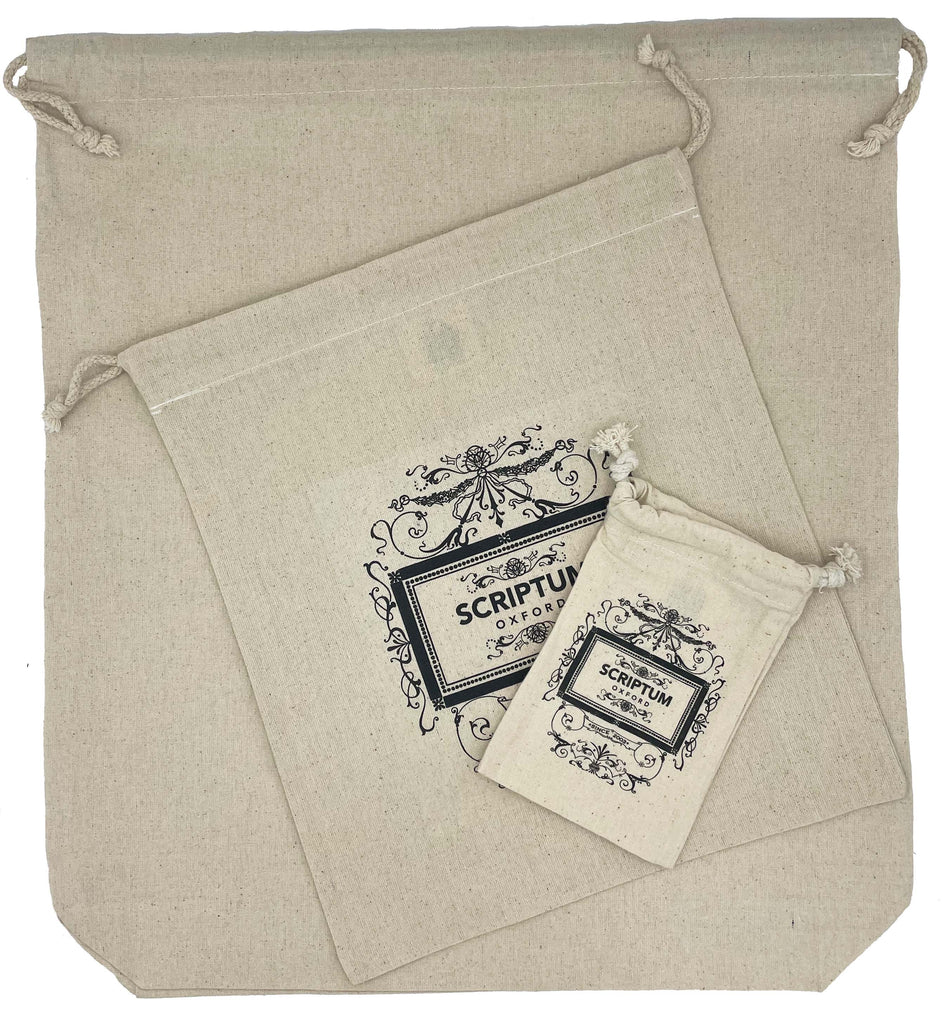 Scriptum Drawstring Canvas Bag – Scriptum Fine Stationery Oxford