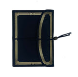 Gilded Art Deco Leather Journal