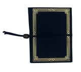 Gilded Art Deco Leather Journal