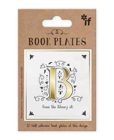Gold Letter Bookplates