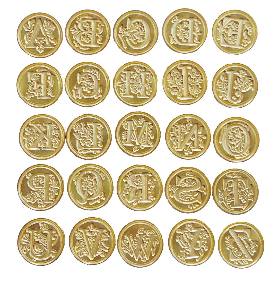 Alphabet Motif Wax Seal