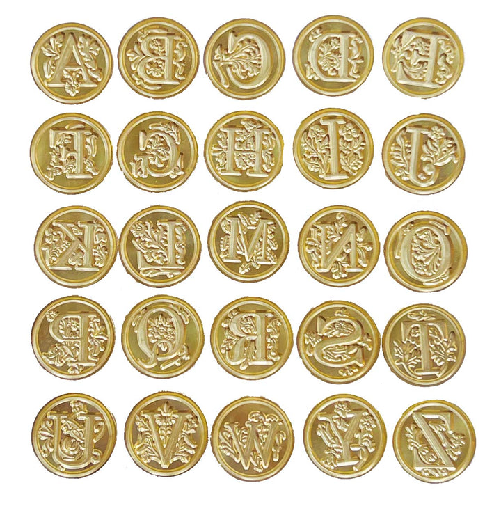Alphabet Motif Wax Seal