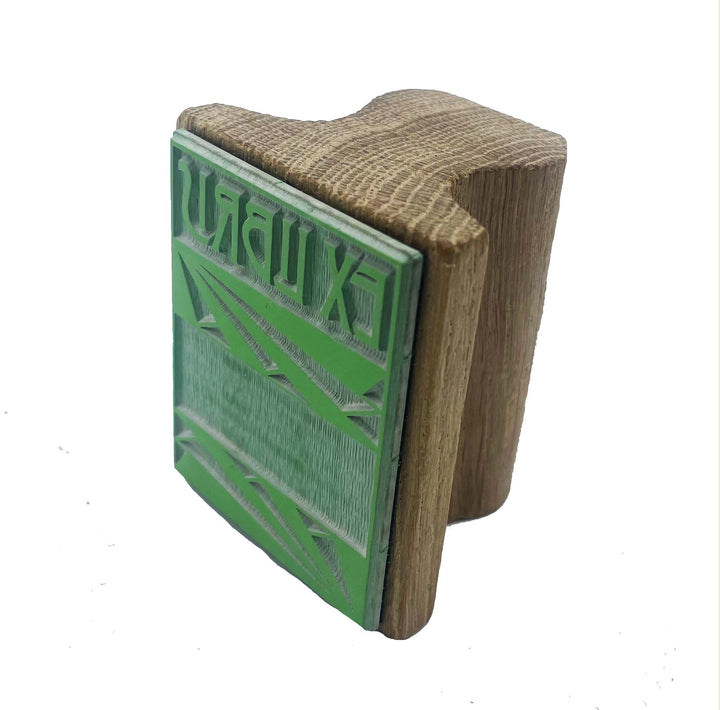 Scriptum Art Deco Ex Libris Stamp