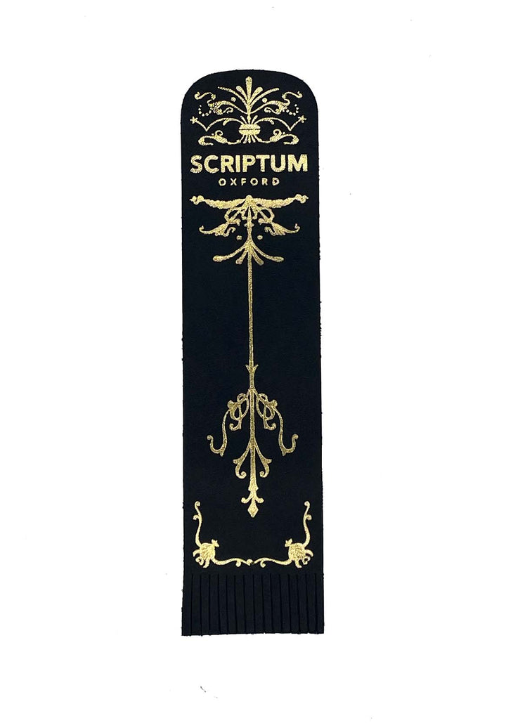 Scriptum Italian Leather Gilded Bookmark