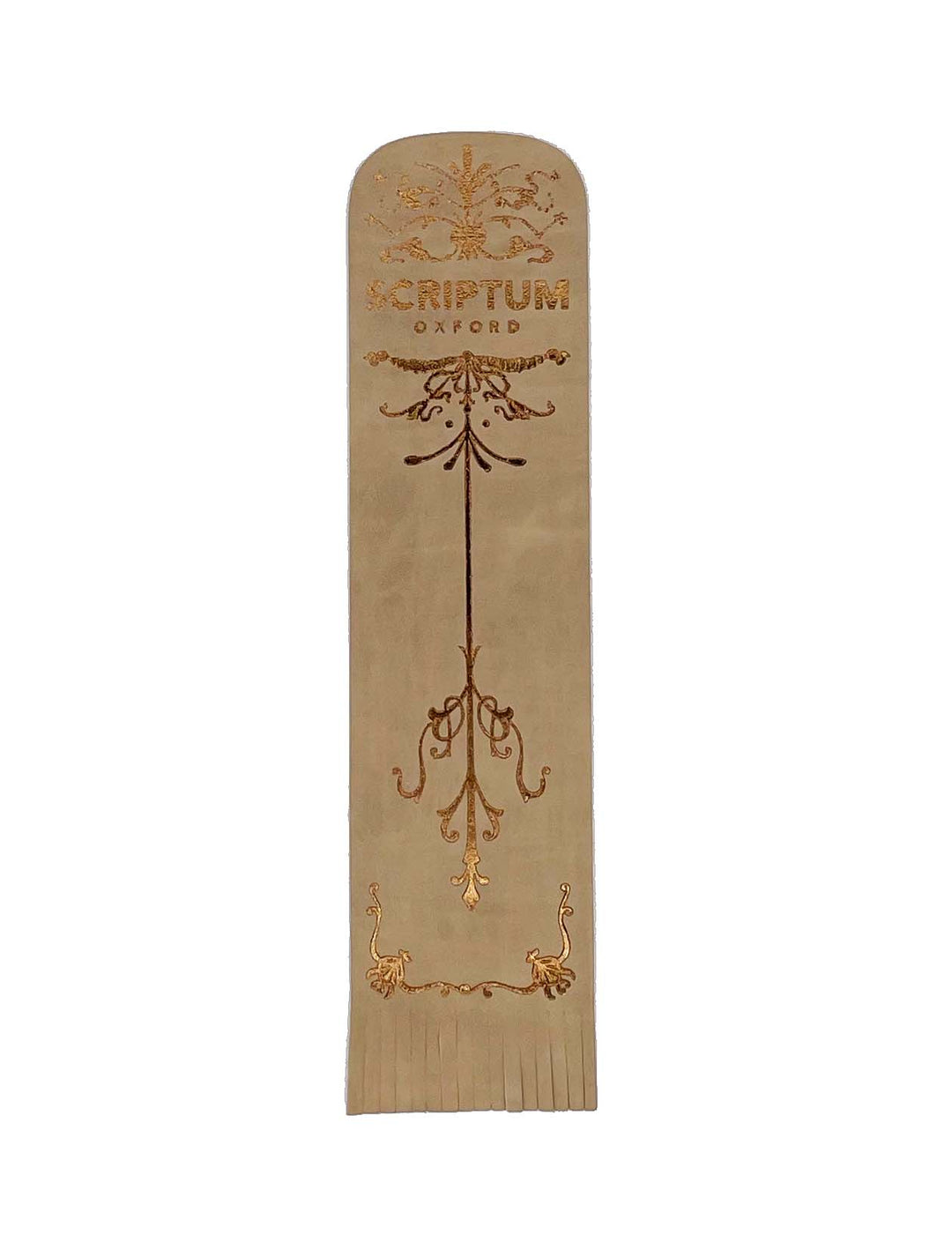 Scriptum Italian Leather Gilded Bookmark