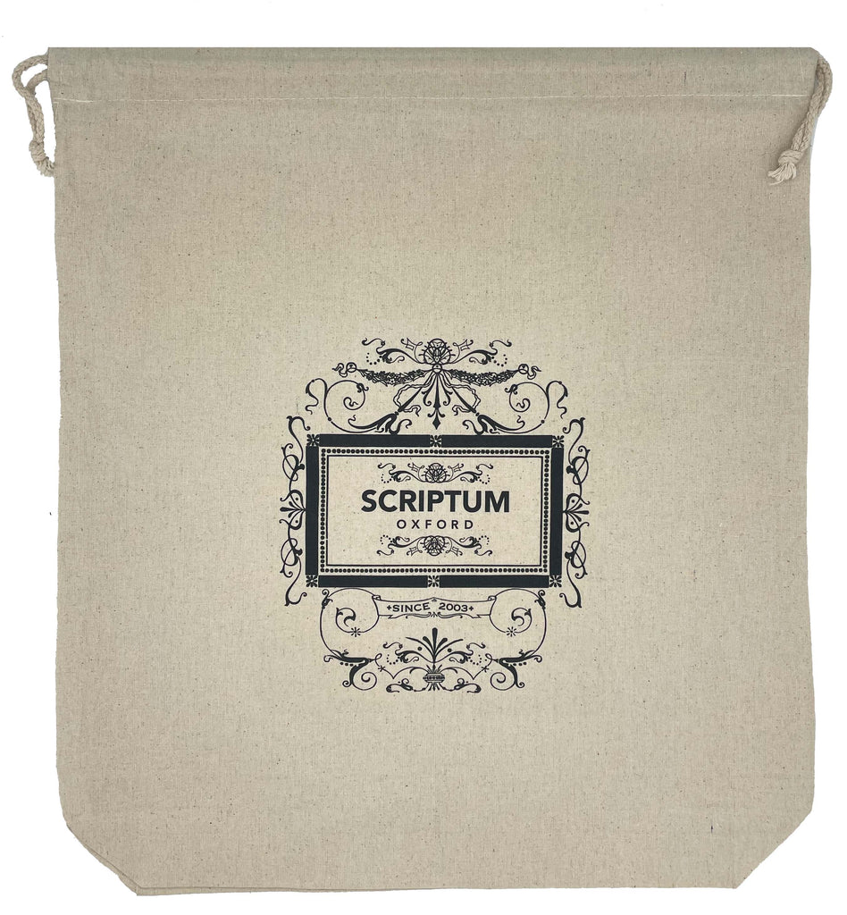 Scriptum Drawstring Canvas Bag – Scriptum Fine Stationery Oxford