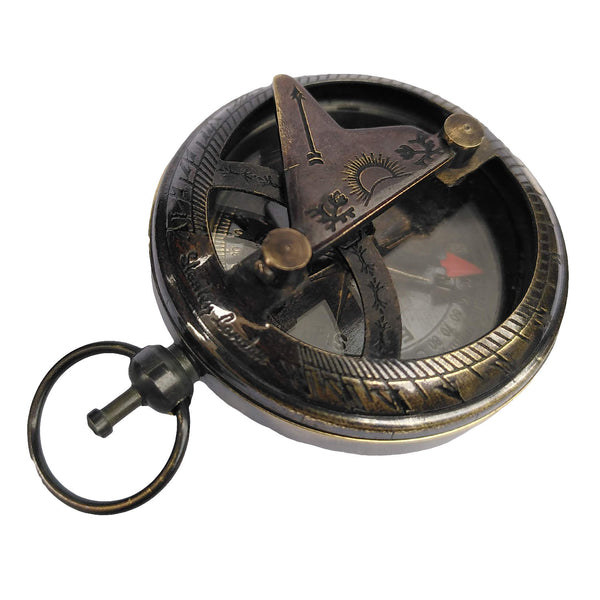 Pocket Sundial Compass